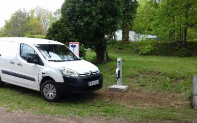 Charging station for electric vehicles