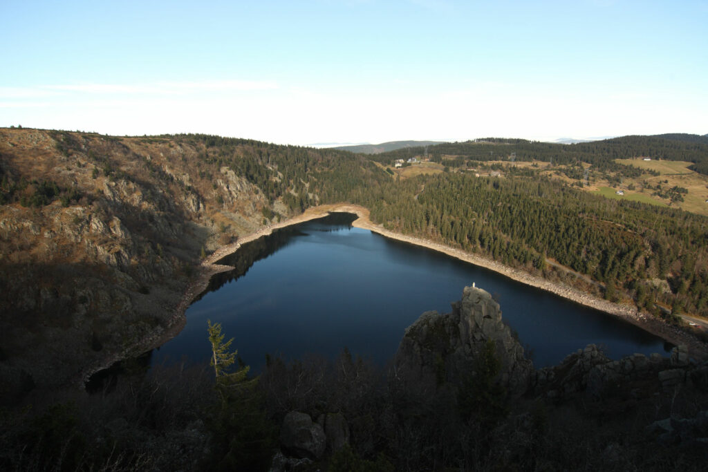 Lac Blanc proche du camping Lefébure d'Orbey