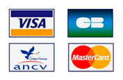 Le camping Lefébure Orbey accepte les cartes VISA CB MASTERCARD et chèques vacances