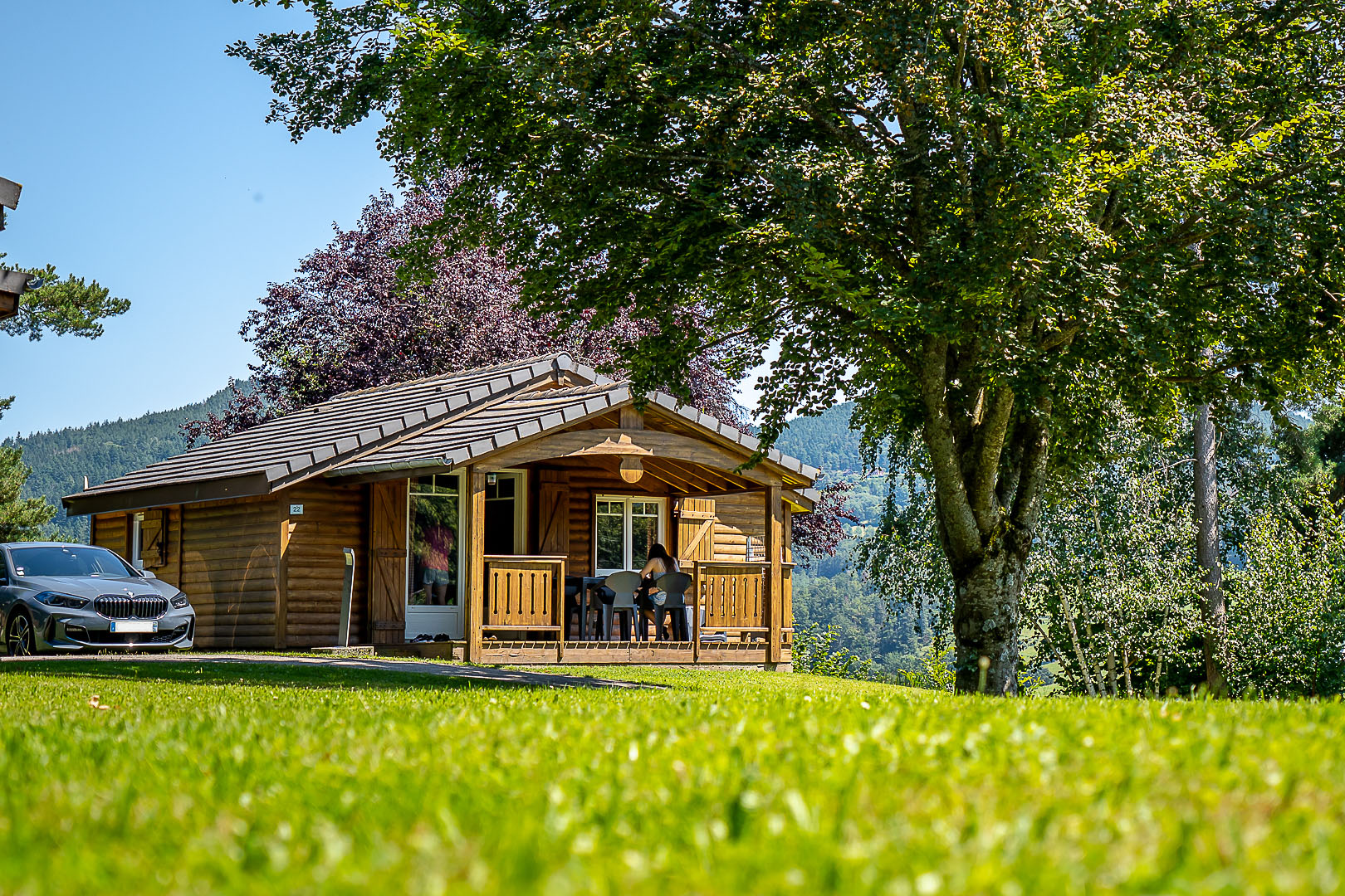 Les chalets du camping Lefébure à Orbey